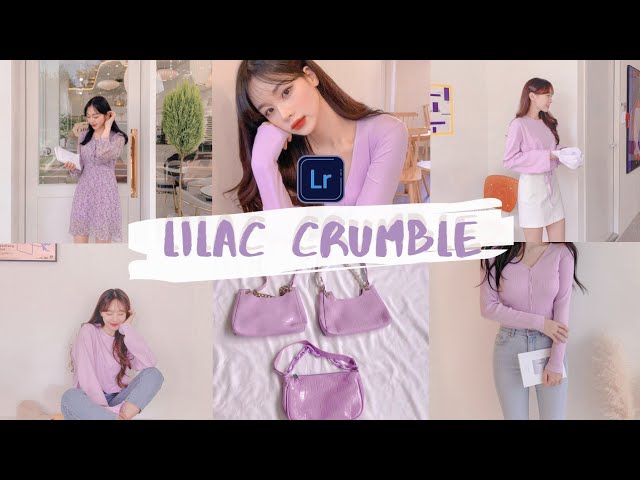 Lilac Crumble 🔮 | Pastel Lightroom Preset | Clean Aesthetic