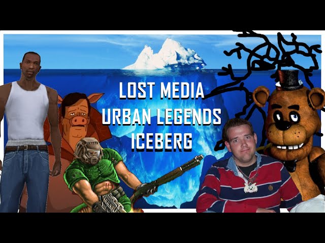 The Lost Media Urban Legends Iceberg | Lost Media