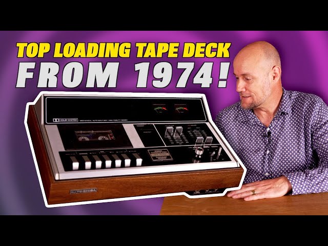 Toshiba PT470 Cassette Deck Tape Player | Repair and Review