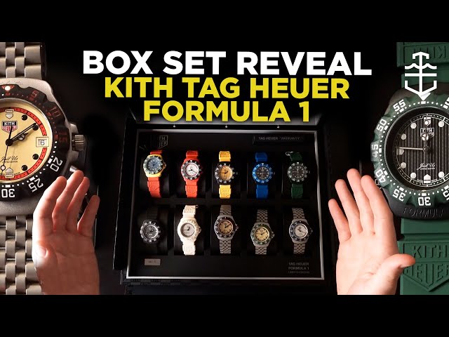 Is it worth it? The US$18K TAG Heuer Kith Formula 1 Box Set, hands on!