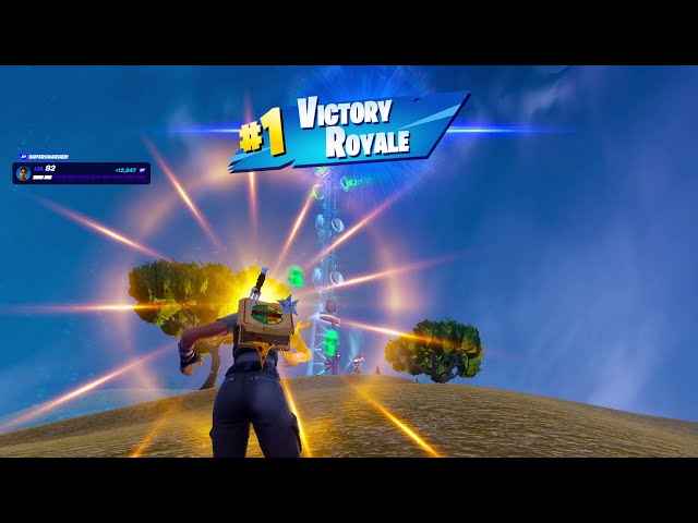 FORTNITE ~ VICTORY ROYALE 28 ~ Lucky Finish ~ No Build BR Ch5 S2