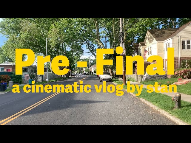 pov: u have finals coming up and your cooked | Pre-Final Cinematic Vlog