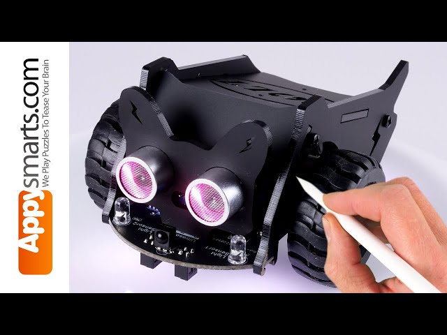 Crowbot Bolt - programmable STEM Robot Car - Unboxing, Assembly and Basic Controls