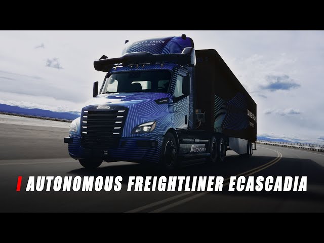Daimler's Autonomous Freightliner eCascadia Is The Truck Of The Future