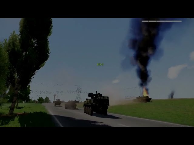 massive fire!! Close combat, Dozens of Tanks, Combat vehicles and helicopters • Destroy Targets