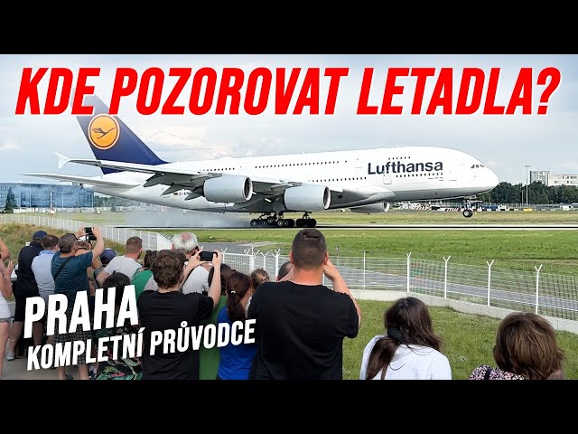 Kde pozorovat letadla na letišti v Praze? Kompletní průvodce