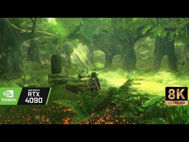 [8K60] Zelda Breath of the Wild looks simply amazing - extreme max Settings - Ultra graphic gameplay