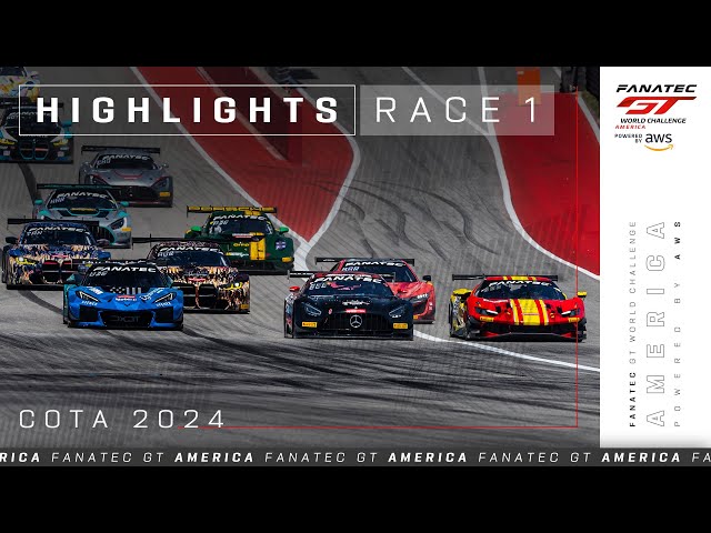 Extended Highlights | Circuit of The Americas Race 1 | Fanatec GT World Challenge America 2024