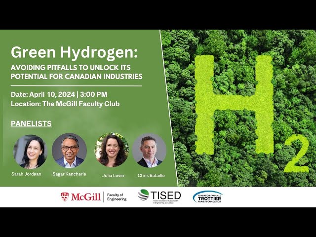 Green Hydrogen: avoiding pitfalls to unlock its potential for Canadian industries