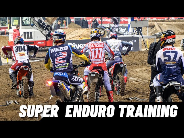 SuperEnduro training with the Best | Top Riders