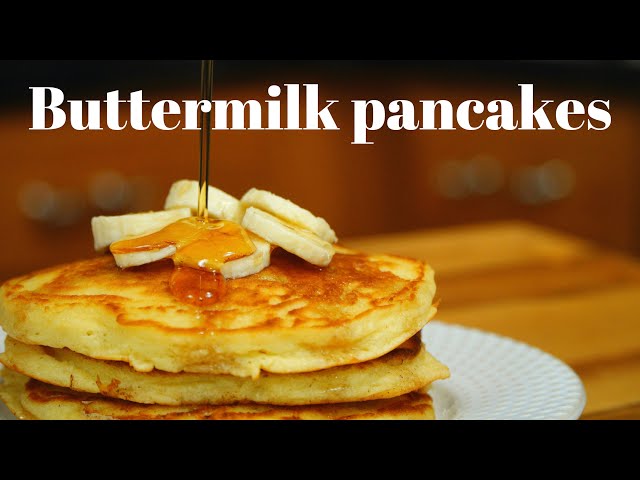 How to make PANCAKES from scratch | FLUFFY pancakes | THE BEST pancake recipe