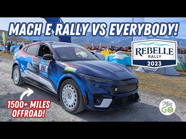 Rebelle Rally : Ford Mustang Mach E Rally VS Everybody