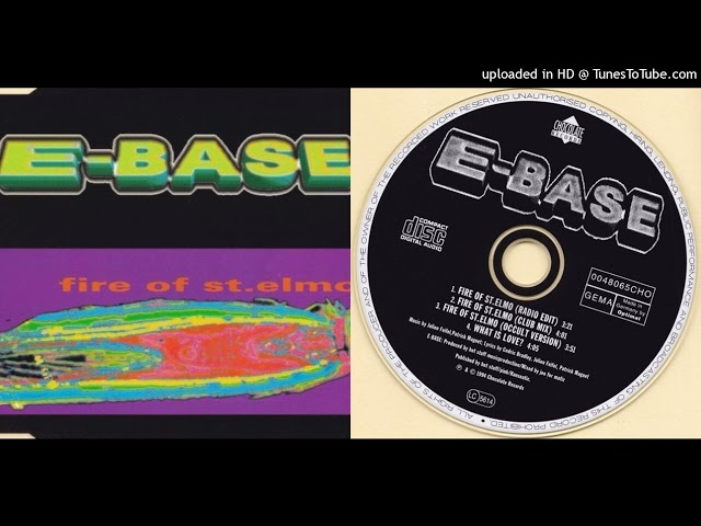E-Base - Fire Of St.Elmo - Maxi-Single - 1994