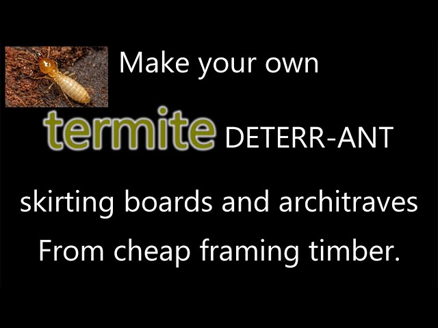 Protect Your Home: Termite Resistant Skirting Boards and Architrave | Dave Stanton