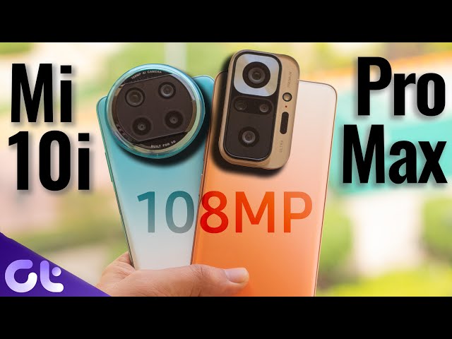 Redmi Note 10 Pro Max vs Mi 10i Camera Comparison | Same Same But Different? | Guiding Tech