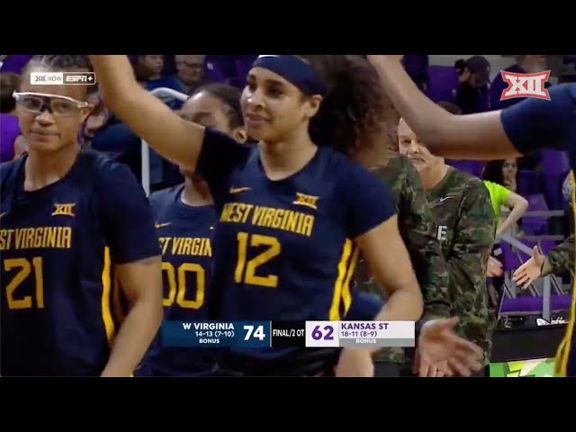West Virginia vs Kansas State Women's Basketball Highlights