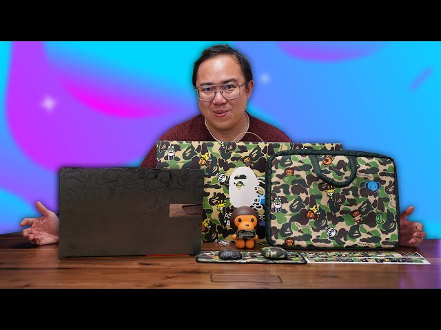 Asus Vivobook S 15 OLED BAPE Edition Unboxing and Hands On!