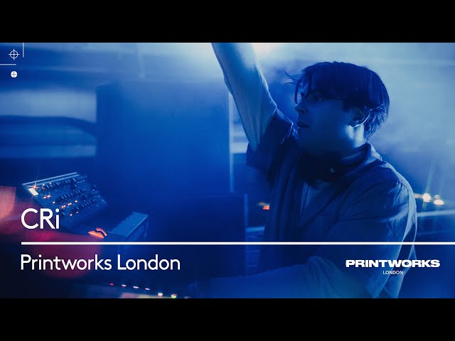 CRi | Live at Anjunadeep x Printworks London 2021