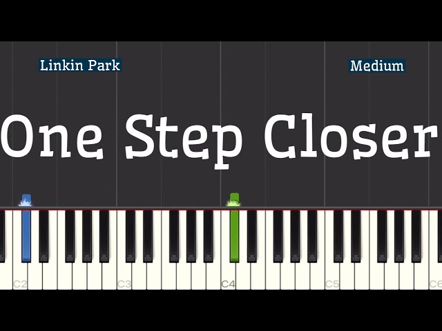 Linkin Park - One Step Closer Piano Tutorial | Slow Medium