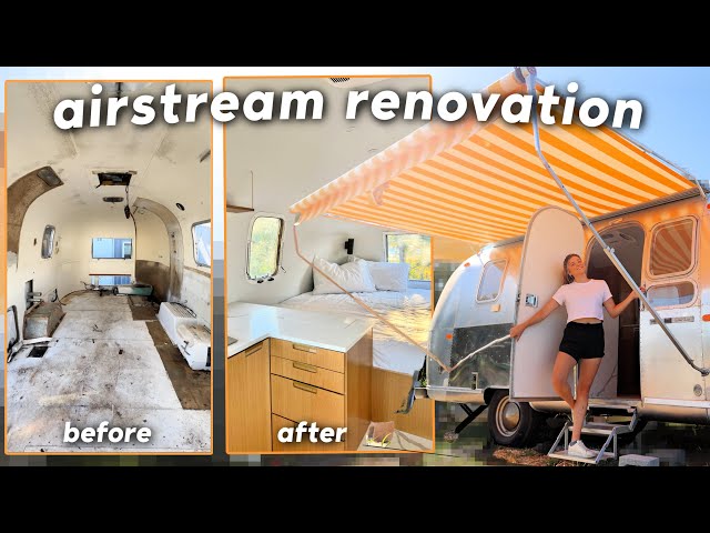 INSIDE My Tiny Home On Wheels! Vintage Airstream Renovation