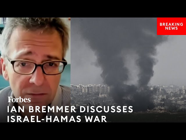 Ian Bremmer: Why Israel Shouldn't Launch Ground Incursion Into Gaza