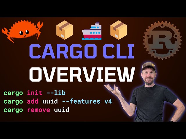 Overview of Rust Cargo Tool 🦀📦 Rust Tutorial