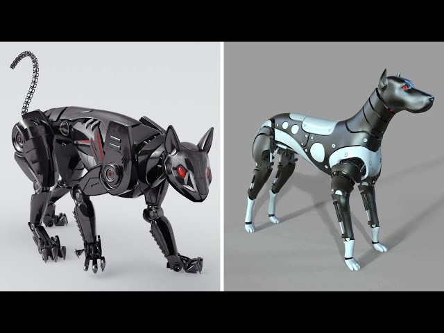 ROBOTIC ANIMALS THAT ARE ON A NEW LEVEL