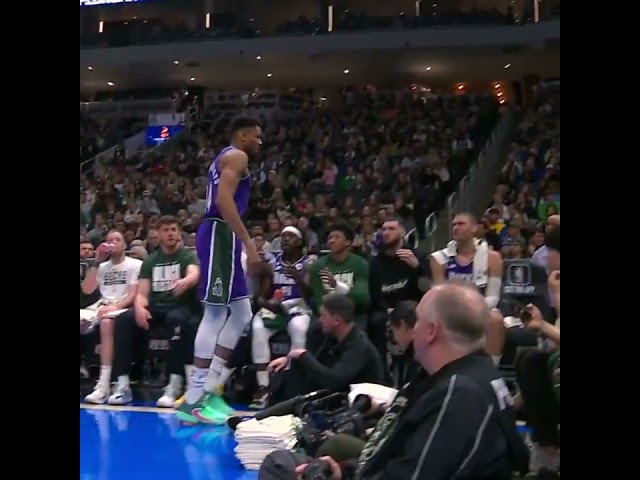 Giannis asks for a timeout and exits towards locker room after an apparent injury | #shorts