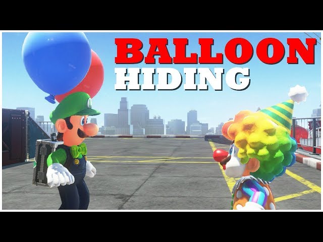 Super Mario Odyssey - Luigi's Balloon World - My balloon in all 13 Kingdoms