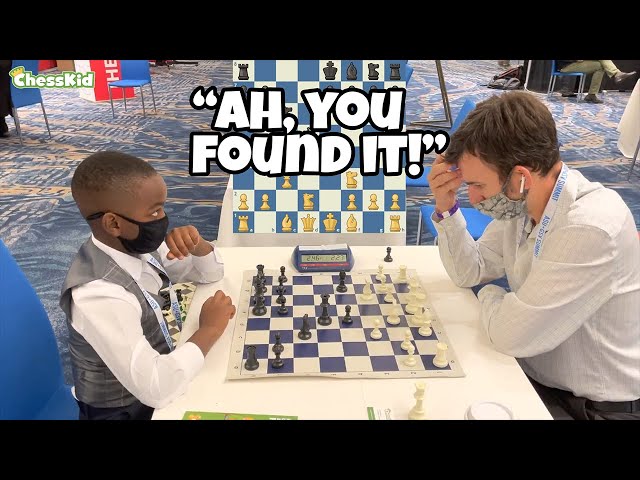 10-Year-Old Chess Prodigy vs. FIDE Master!