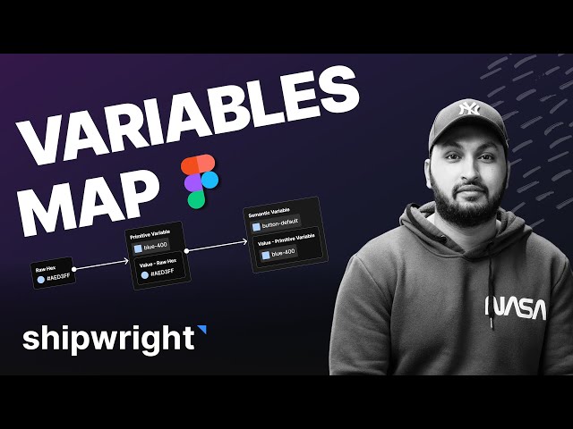 Figma Variables Map - Creating Variables in Figma Design System Tutorial [Figma Community File]