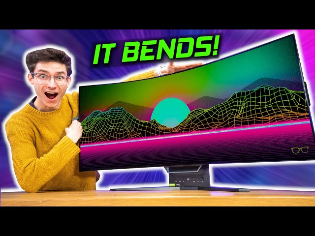 The 240Hz BENDABLE OLED Gaming Monitor! 😍 | Corsair Xeneon Flex Review!