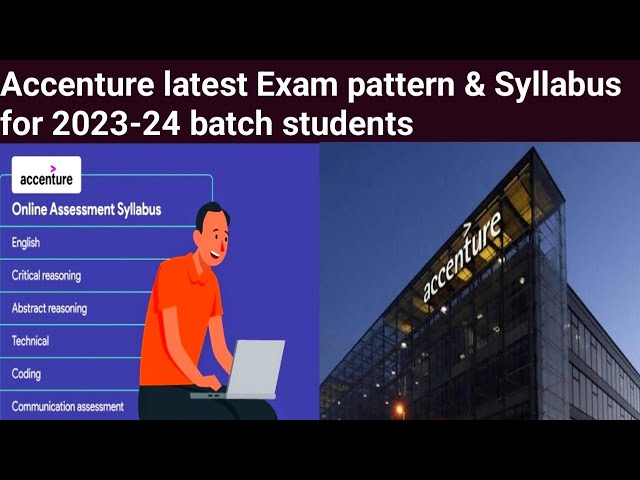 Accenture latest Exam pattern & syllabus for 2023-24 batch students #accenture #exampattern