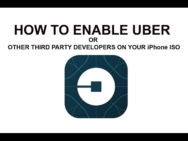 3rd party enterprise developer on iPhone