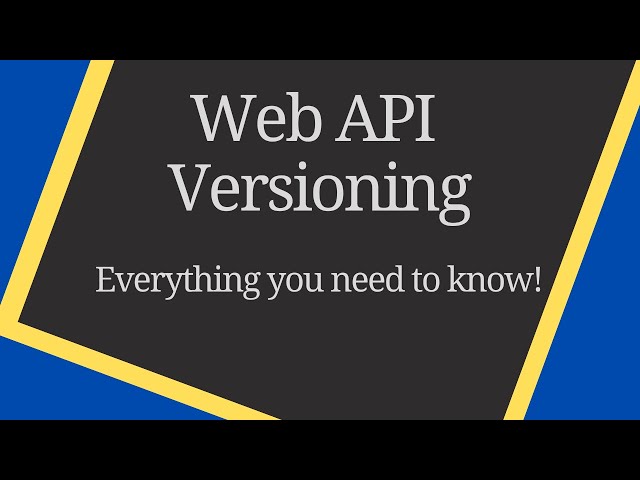 Web API - Explicit Versioning | URI vs Headers vs Request Params | SemVer | Sunset Headers