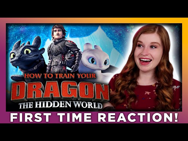 HOW TO TRAIN YOUR DRAGON: THE HIDDEN WORLD (all the tears) | MOVIE REACTION | FIRST TIME WATCHING