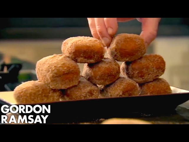How To Make Chocolate Donuts | Gordon Ramsay