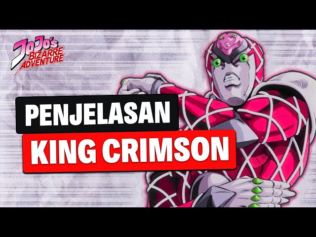 Beginilah King Crimson Bekerja ‼️  - Bahas Detail Stand King Crimson