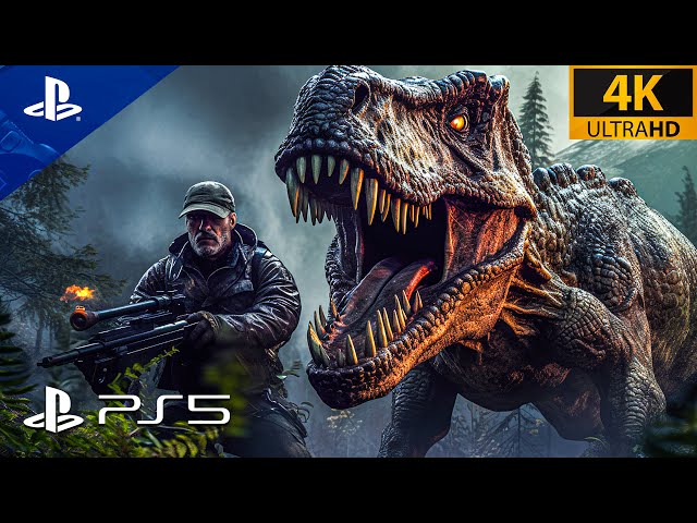 Dinosaur HUNTER™ LOOKS ABSOLUTELY TERRIFYING | Ultra Realistic Graphics [4K 60FPS HDR] Instinction