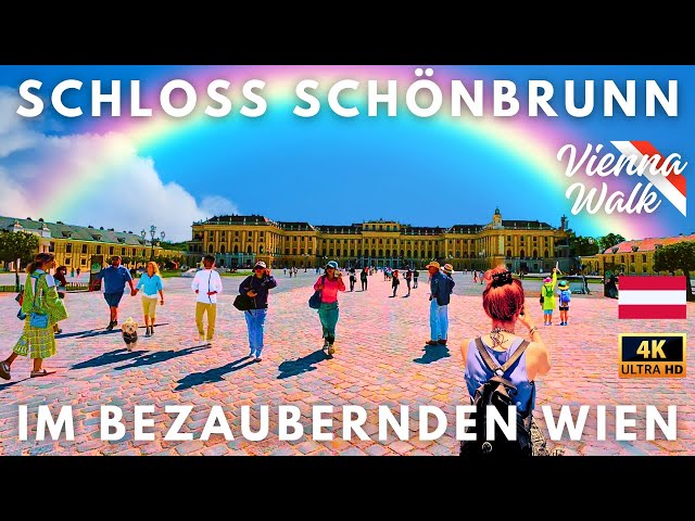 Wien: Prunkvolles Schloss Schönbrunn - Fabelhafter Spaziergang im größten Schloss Österreichs - 4K