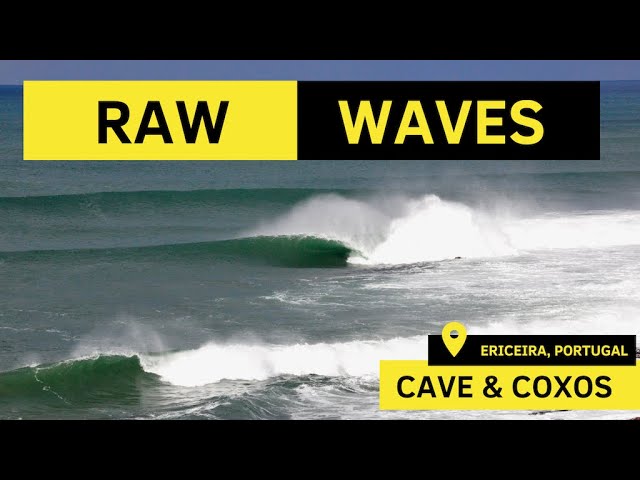 Surfing in Ericeira || Pumping 8-10ft Cave & Coxos (Raw Footage)
