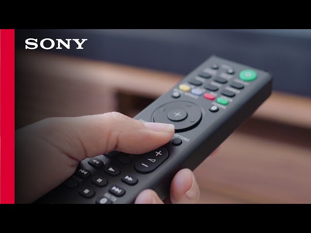 How to Connect Your Sony ST-5000 Soundbar & TV and Set Listening Distances | Sony