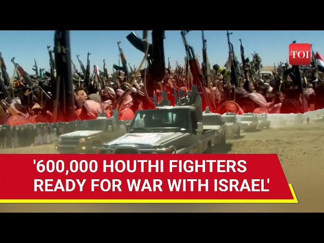 'Houthi Fighters Ready For Gaza War': Big Announcement By Yemeni Rebels Against Israel