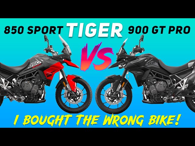 I Bought The Wrong Bike! | Triumph Tiger 900 vs. Tiger 850 Sport