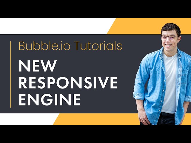 Bubble's New Responsive Engine Tutorial 2021 -- Building a Messaging Interface