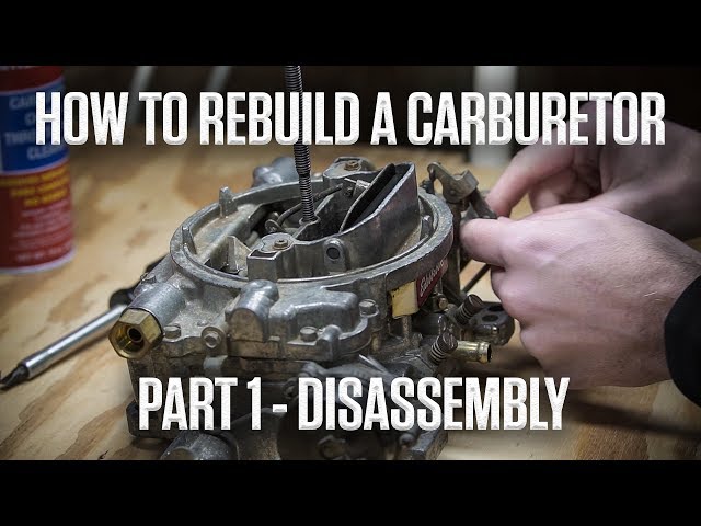 How to rebuild an Edelbrock or Carter AFB carburetor | Part 1 - Disassembly | Hagerty DIY