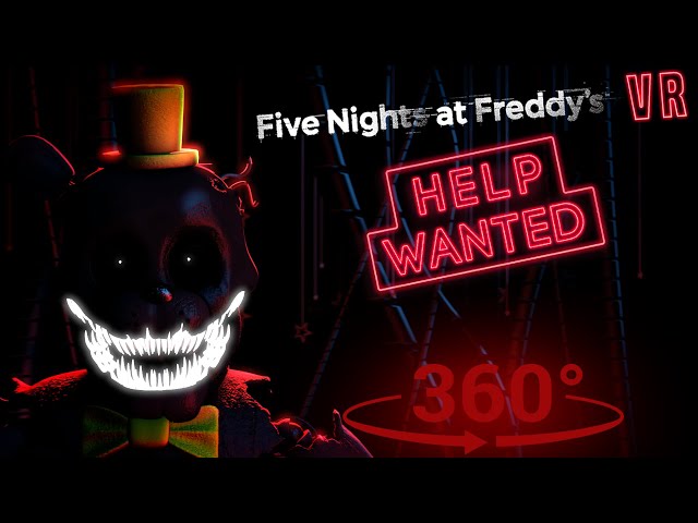 [FNAF SFM] 360 Help Wanted Minigame: Fredbear Testing