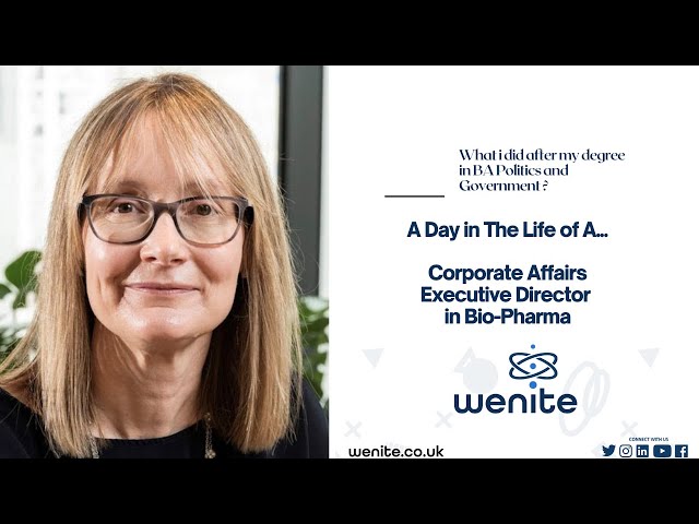 A Day in the life of A Corporate Affairs Executive Director in Bio-Pharma