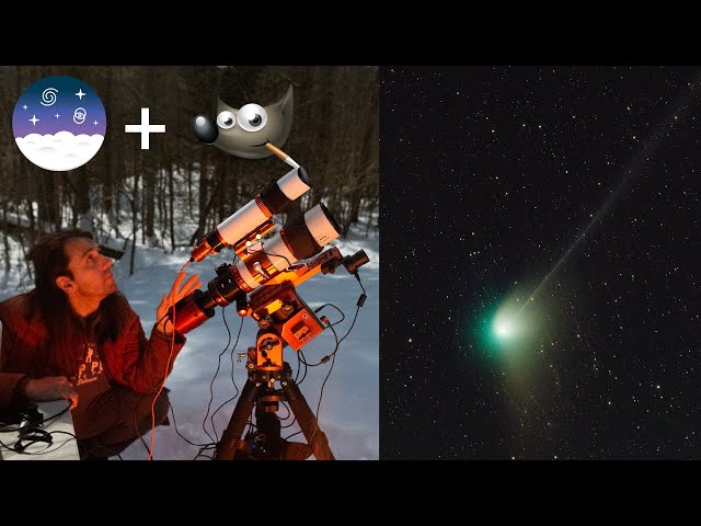 Photographing a COMET (Pt. 2) - Siril and GIMP