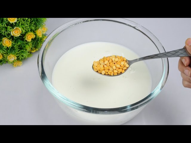 Mix 1 Spoon Lentil In Milk & You Will Be Satisfied With The Result by (YES I CAN COOK) kheer